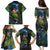 New Zealand Christmas Family Matching Puletasi and Hawaiian Shirt Cute Kakapo Meri Kirihimete Maori Koru