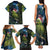 New Zealand Christmas Family Matching Tank Maxi Dress and Hawaiian Shirt Cute Kakapo Meri Kirihimete Maori Koru