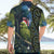 New Zealand Christmas Hawaiian Shirt Cute Kakapo Meri Kirihimete Maori Koru