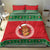 Personalized Hawaii Christmas Bedding Set Tiki Santa Mele Kalikimaka