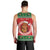 Personalized Hawaii Christmas Men Tank Top Tiki Santa Mele Kalikimaka