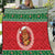 Personalized Hawaii Christmas Quilt Tiki Santa Mele Kalikimaka