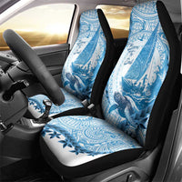 New Zealand Saling Car Seat Cover Aotearoa Yacht Racing - Born To Sail
