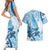 New Zealand Saling Couples Matching Short Sleeve Bodycon Dress and Hawaiian Shirt Aotearoa Yacht Racing - Born To Sail