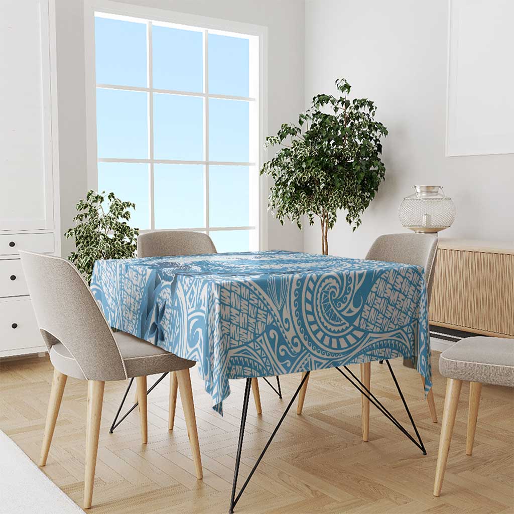 New Zealand Sailing Tablecloth Aotearoa Yacht Racing - Born To Sail LT14 - Polynesian Pride