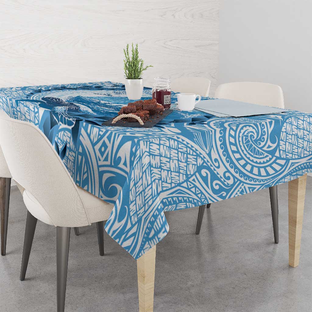 New Zealand Sailing Tablecloth Aotearoa Yacht Racing - Born To Sail LT14 - Polynesian Pride