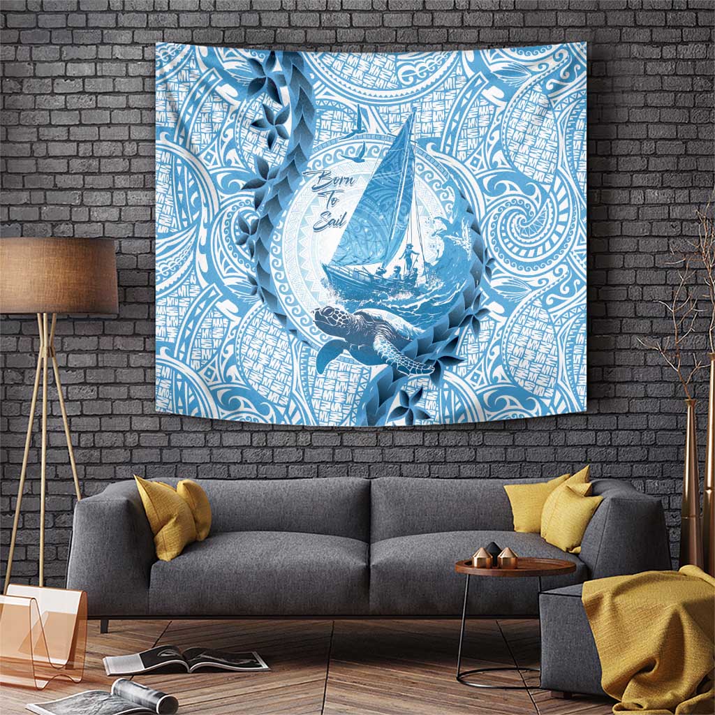 New Zealand Saling Tapestry Aotearoa Yacht Racing - Born To Sail