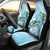 Polynesia Valentine's Day Car Seat Cover SeaTurtle Couple Polynesian - Fairy Sparkles Color