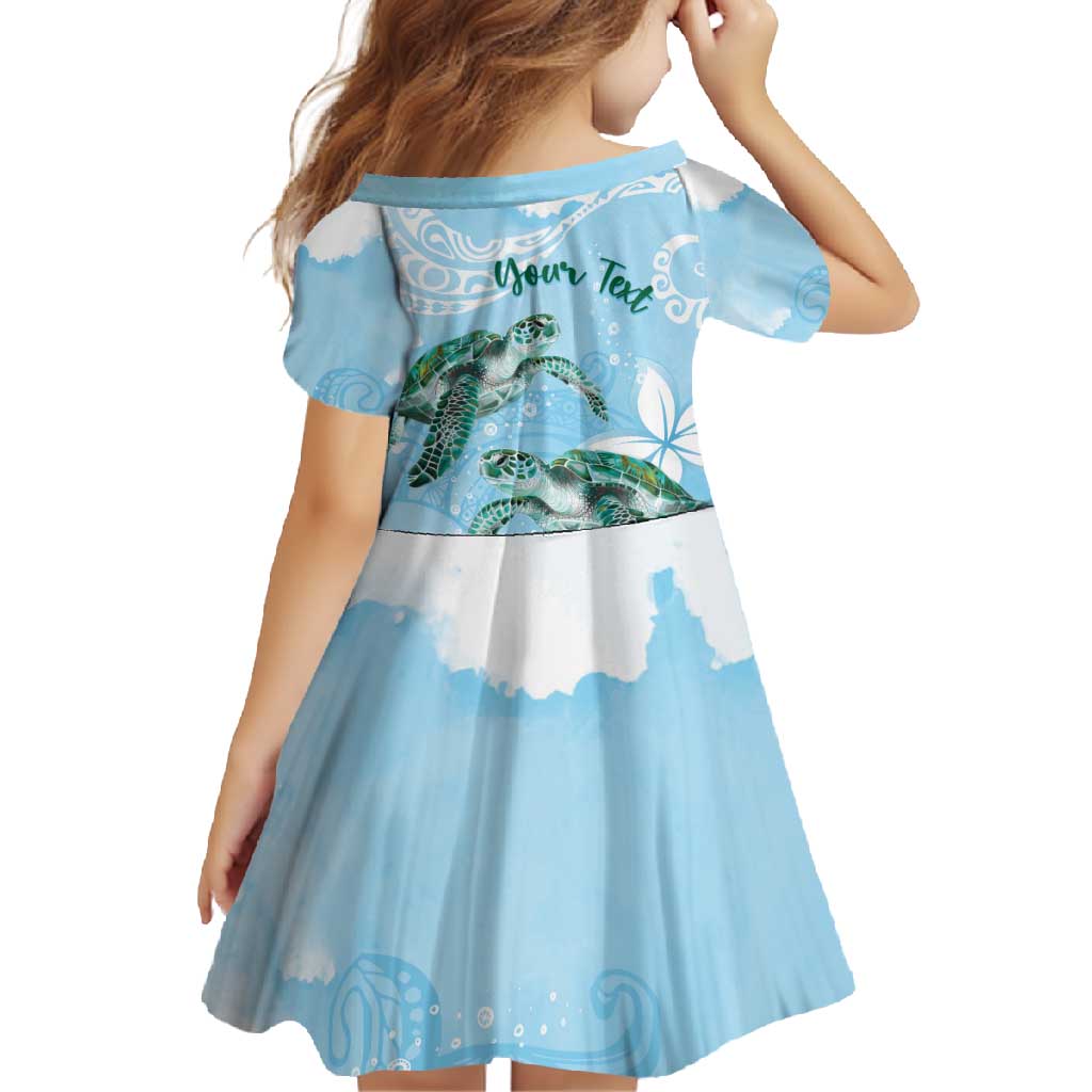 Personalised Polynesia Valentine's Day Family Matching Tank Maxi Dress and Hawaiian Shirt SeaTurtle Couple Polynesian - Fairy Sparkles Color