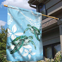 Polynesia Valentine's Day Garden Flag SeaTurtle Couple Polynesian - Fairy Sparkles Color LT14 - Polynesian Pride