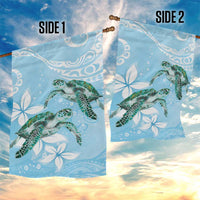 Polynesia Valentine's Day Garden Flag SeaTurtle Couple Polynesian - Fairy Sparkles Color LT14 - Polynesian Pride