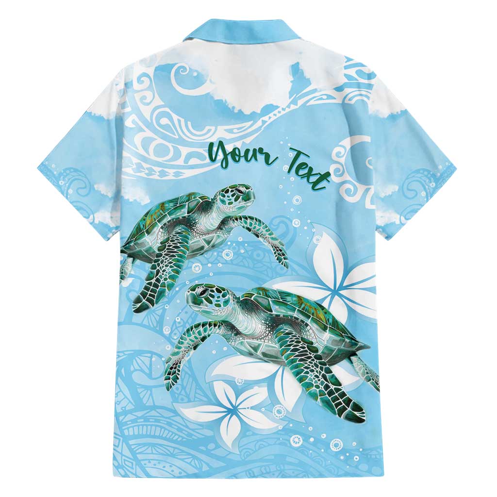Personalised Polynesia Valentine's Day Hawaiian Shirt SeaTurtle Couple Polynesian - Fairy Sparkles Color LT14 - Polynesian Pride