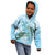 Personalised Polynesia Valentine's Day Kid Hoodie SeaTurtle Couple Polynesian - Fairy Sparkles Color