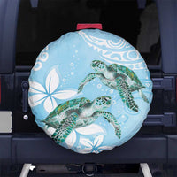 Polynesia Valentine's Day Spare Tire Cover SeaTurtle Couple Polynesian - Fairy Sparkles Color LT14 - Polynesian Pride