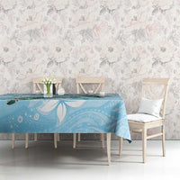 Polynesia Valentine's Day Tablecloth SeaTurtle Couple Polynesian - Fairy Sparkles Color LT14 - Polynesian Pride