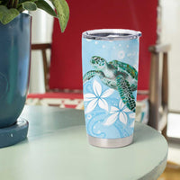 Personalised Polynesia Valentine's Day Tumbler Cup SeaTurtle Couple Polynesian - Fairy Sparkles Color LT14 - Polynesian Pride