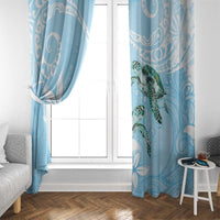 Polynesia Valentine's Day Window Curtain SeaTurtle Couple Polynesian - Fairy Sparkles Color LT14 - Polynesian Pride