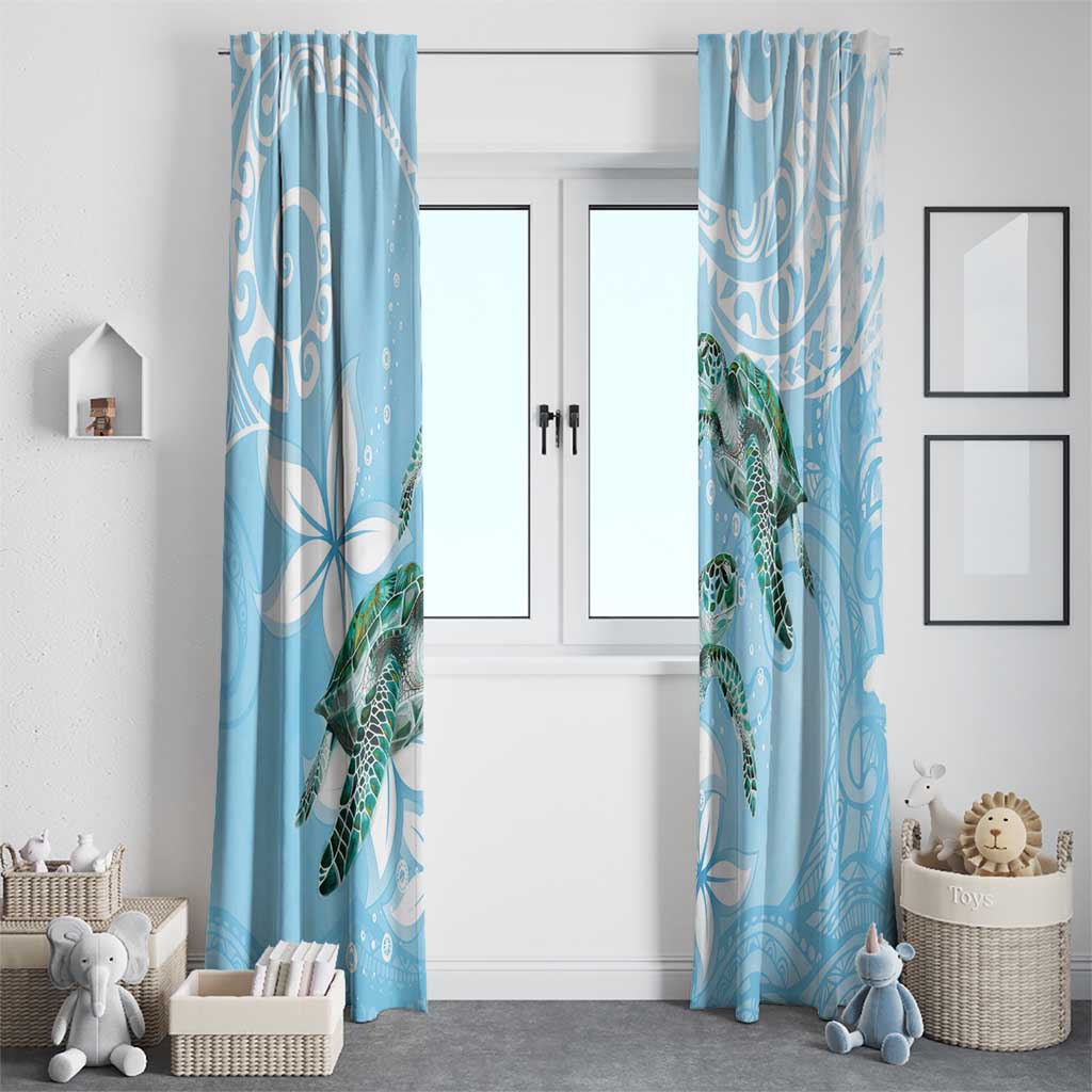 Polynesia Valentine's Day Window Curtain SeaTurtle Couple Polynesian - Fairy Sparkles Color LT14 - Polynesian Pride