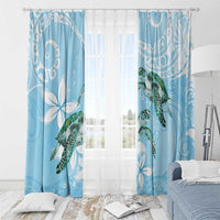 Polynesia Valentine's Day Window Curtain SeaTurtle Couple Polynesian - Fairy Sparkles Color LT14 - Polynesian Pride