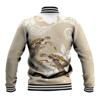 Happy Valentine's Day Polynesia Baseball Jacket SeaTurtle Couple Polynesian - Pollinate Color LT14 - Polynesian Pride