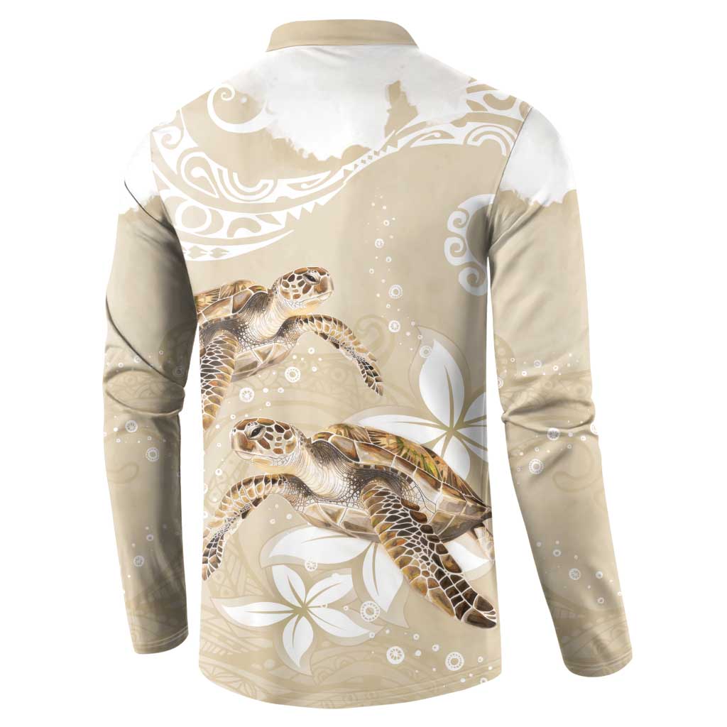 Happy Valentine's Day Polynesia Button Sweatshirt SeaTurtle Couple Polynesian - Pollinate Color LT14 - Polynesian Pride