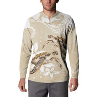 Happy Valentine's Day Polynesia Button Sweatshirt SeaTurtle Couple Polynesian - Pollinate Color LT14 - Polynesian Pride