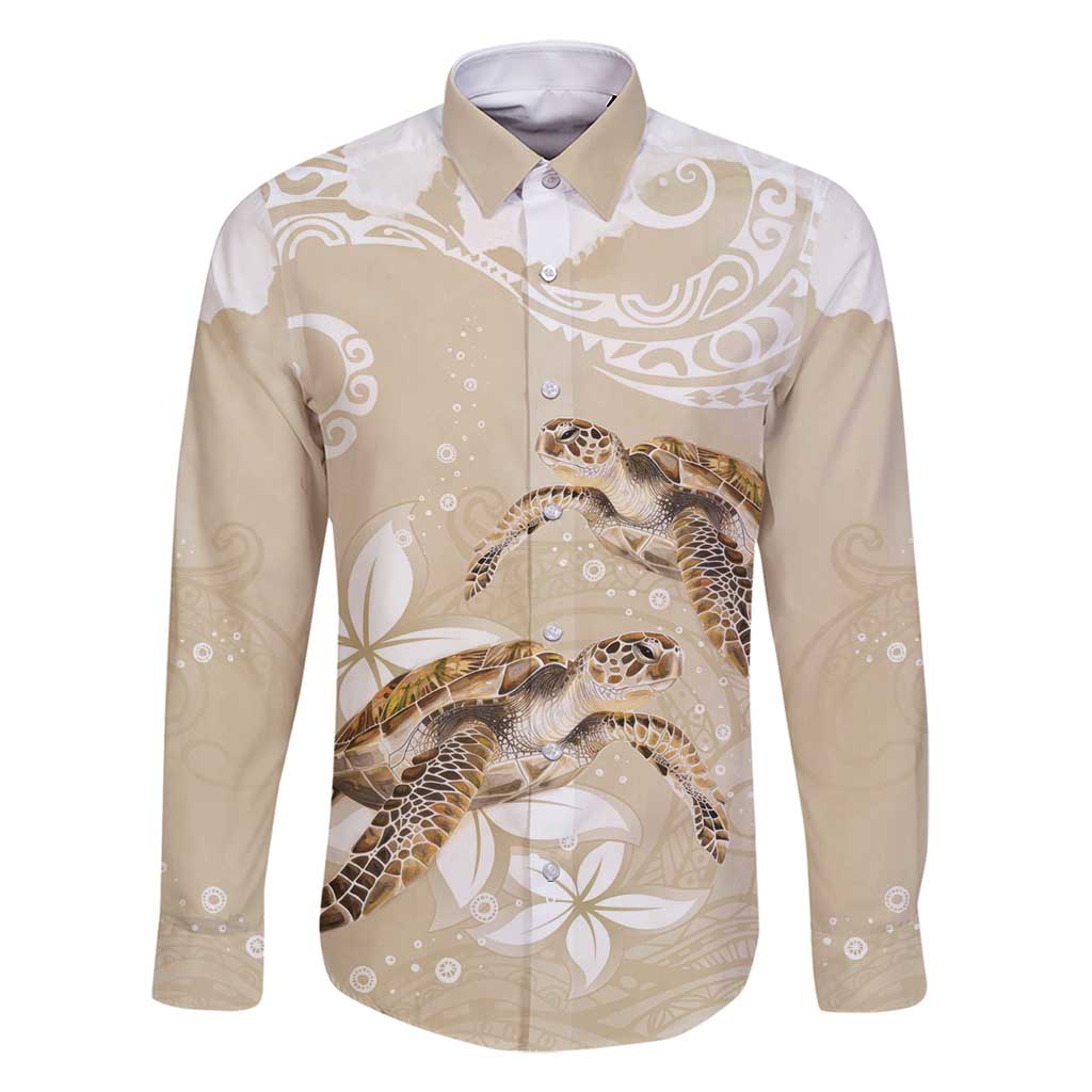 Happy Valentine's Day Polynesia Family Matching Mermaid Dress and Hawaiian Shirt SeaTurtle Couple Polynesian - Pollinate Color