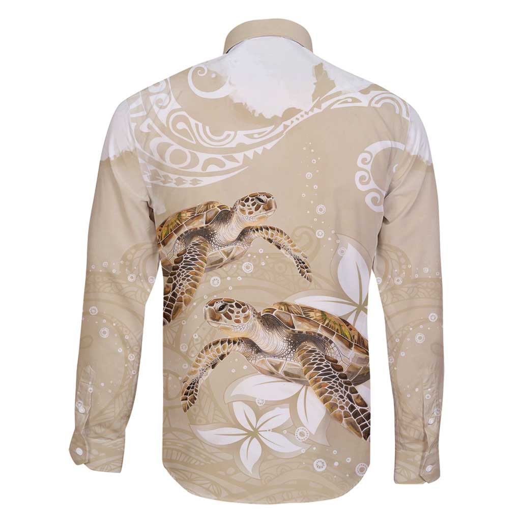 Happy Valentine's Day Polynesia Family Matching Summer Maxi Dress and Hawaiian Shirt SeaTurtle Couple Polynesian - Pollinate Color