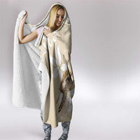 Happy Valentine's Day Polynesia Hooded Blanket SeaTurtle Couple Polynesian - Pollinate Color LT14 - Polynesian Pride