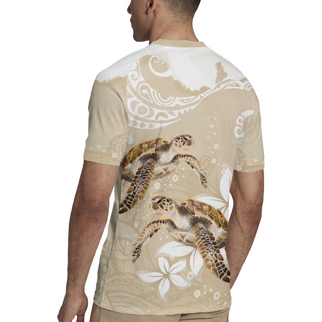 Happy Valentine's Day Polynesia Rugby Jersey SeaTurtle Couple Polynesian - Pollinate Color LT14 - Polynesian Pride