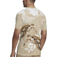 Happy Valentine's Day Polynesia Rugby Jersey SeaTurtle Couple Polynesian - Pollinate Color LT14 - Polynesian Pride