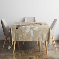 Happy Valentine's Day Polynesia Tablecloth SeaTurtle Couple Polynesian - Pollinate Color LT14 - Polynesian Pride