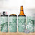 Happy Valentine's Day Polynesia 4 in 1 Can Cooler Tumbler SeaTurtle Couple Polynesian - Green Lester Color