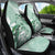 Happy Valentine's Day Polynesia Car Seat Cover SeaTurtle Couple Polynesian - Green Lester Color