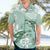 Happy Valentine's Day Polynesia Hawaiian Shirt SeaTurtle Couple Polynesian - Green Lester Color