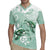 Happy Valentine's Day Polynesia Rugby Jersey SeaTurtle Couple Polynesian - Green Lester Color