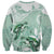 Happy Valentine's Day Polynesia Sweatshirt SeaTurtle Couple Polynesian - Green Lester Color