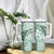 Happy Valentine's Day Polynesia Tumbler With Handle SeaTurtle Couple Polynesian - Green Lester Color