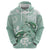 Happy Valentine's Day Polynesia Zip Hoodie SeaTurtle Couple Polynesian - Green Lester Color