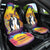 Hawaii Penguin Couple Car Seat Cover You Are My Valentine - Tropical Sunset Vibes