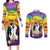 Hawaii Penguin Couple Couples Matching Long Sleeve Bodycon Dress and Long Sleeve Button Shirt You Are My Valentine - Tropical Sunset Vibes