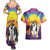 Hawaii Penguin Couple Couples Matching Summer Maxi Dress and Hawaiian Shirt You Are My Valentine - Tropical Sunset Vibes