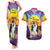 Hawaii Penguin Couple Couples Matching Tank Maxi Dress and Hawaiian Shirt You Are My Valentine - Tropical Sunset Vibes