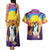 Hawaii Penguin Couple Couples Matching Tank Maxi Dress and Hawaiian Shirt You Are My Valentine - Tropical Sunset Vibes