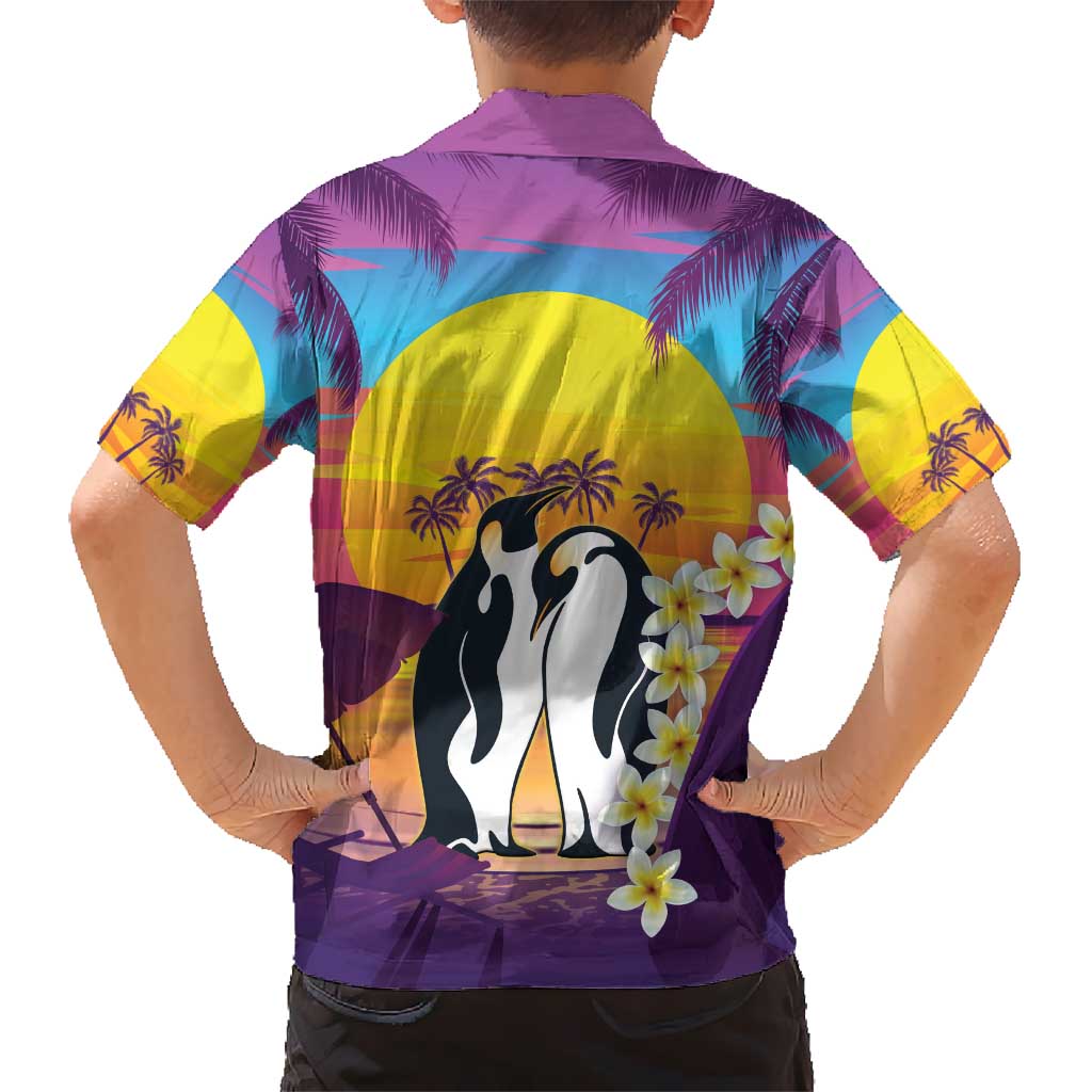 Hawaii Penguin Couple Hawaiian Shirt You Are My Valentine - Tropical Sunset Vibes LT14 - Polynesian Pride