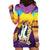 Hawaii Penguin Couple Hoodie Dress You Are My Valentine - Tropical Sunset Vibes