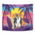 Hawaii Penguin Couple Tapestry You Are My Valentine - Tropical Sunset Vibes