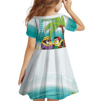Hawaii Penguin Couple Family Matching Mermaid Dress and Hawaiian Shirt Hawaiian Kakau - Tropical Summer Vibes