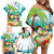 Hawaii Penguin Couple Family Matching Off Shoulder Short Dress and Hawaiian Shirt Hawaiian Kakau - Tropical Summer Vibes