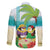 Hawaii Penguin Couple Family Matching Off Shoulder Short Dress and Hawaiian Shirt Hawaiian Kakau - Tropical Summer Vibes